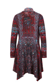 Long Paprika Cardigan