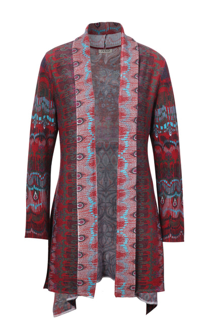 Long Paprika Cardigan