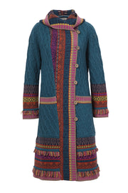 Boho long coat