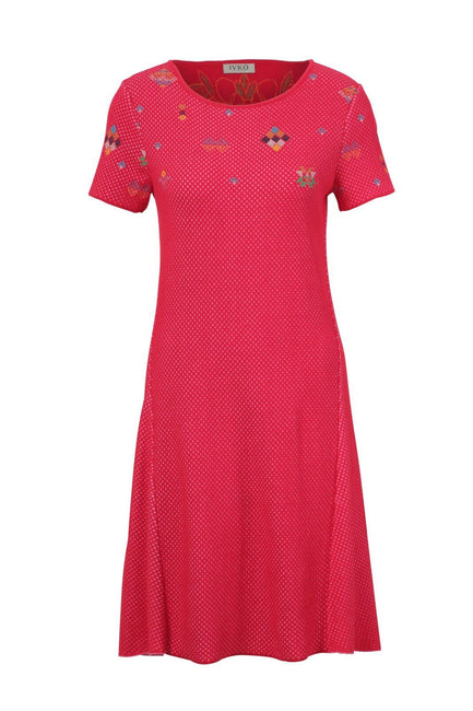 Geometric Cotton dress