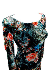Velvet nature dress