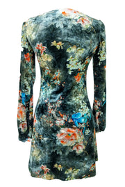 Velvet nature dress