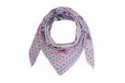 Ivko Floral Cotton Scarf