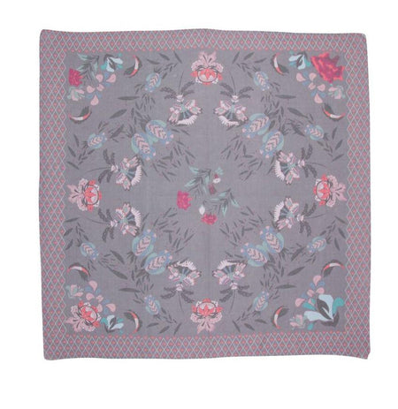 Ivko Floral Cotton Scarf