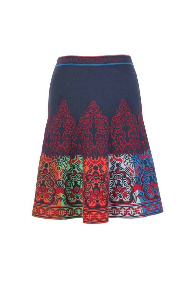 Tile Navy Skirt