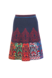 Tile Navy Skirt