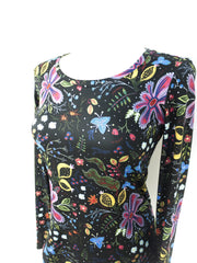 Floral Burst Print Top