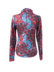 Zip Jacket - Circles Print
