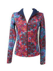 Zip Jacket - Circles Print