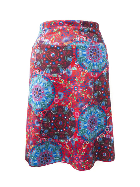 Art Skirt - Circles Print