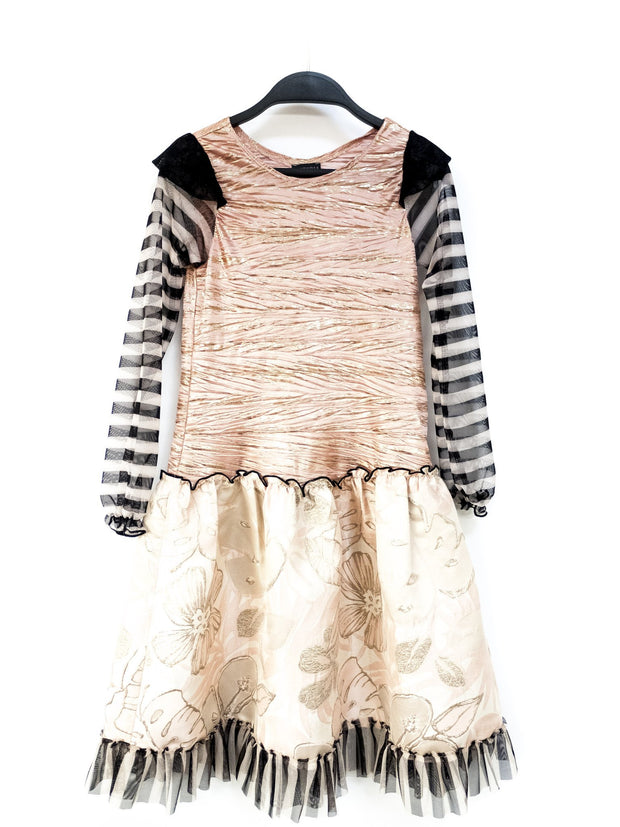 Little Miss, Fairy Dress with Mesh Sleeve