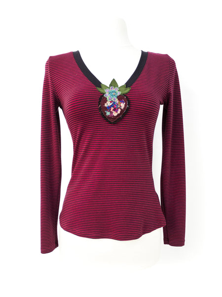 Sacred Heart V-neck