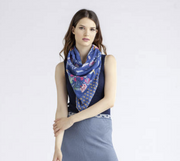 Ivko Floral Cotton Scarf