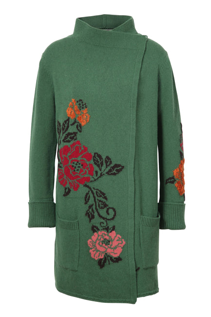 Thick and delicious floral coat