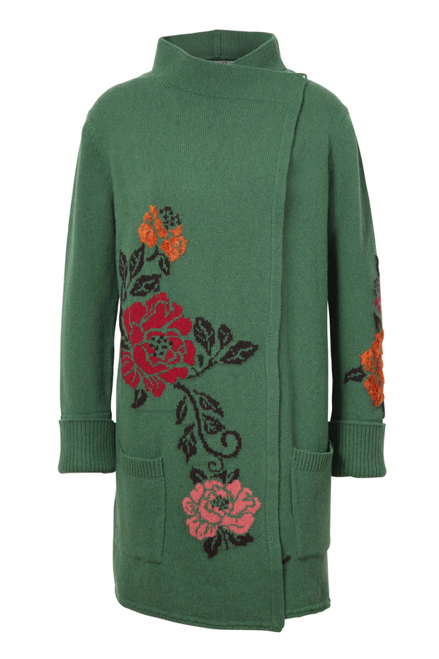 Thick and delicious floral coat