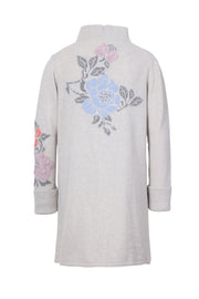 Thick and delicious floral coat