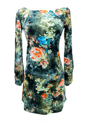Velvet nature dress