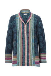 Vertical Stripe Cardigan