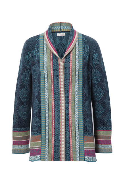 Vertical Stripe Cardigan
